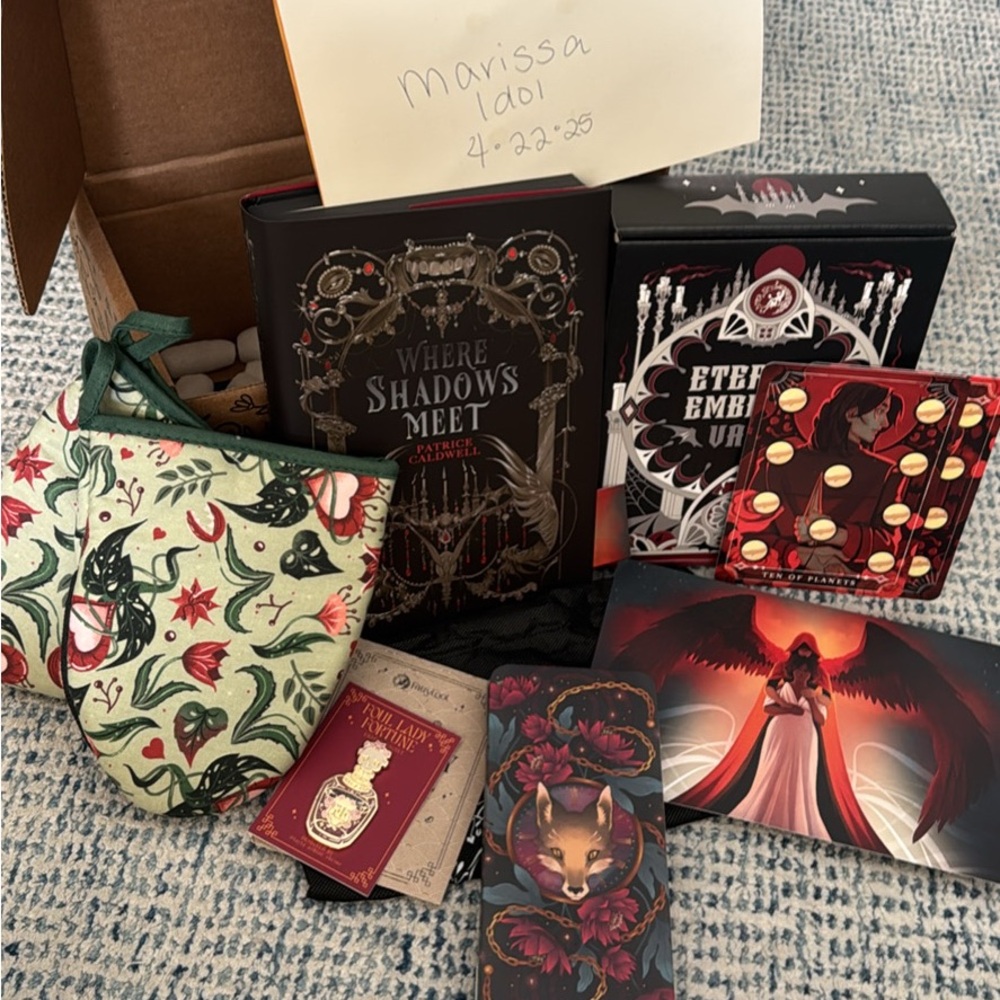 Fantasy Book and Card Set